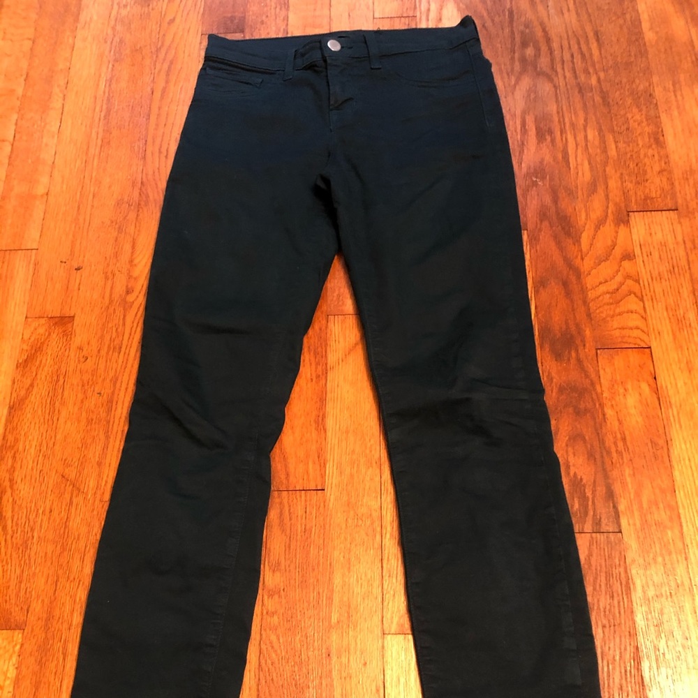 Dark green jeans